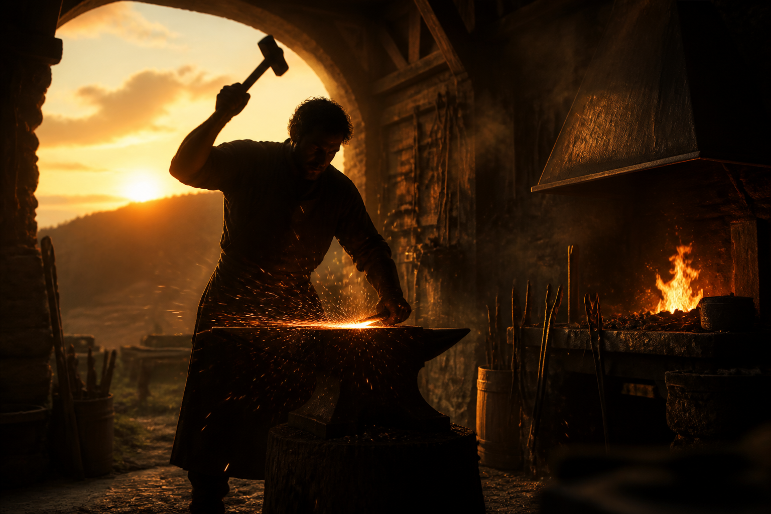 The Hammer and the Anvil: Forging the Unbreakable Man