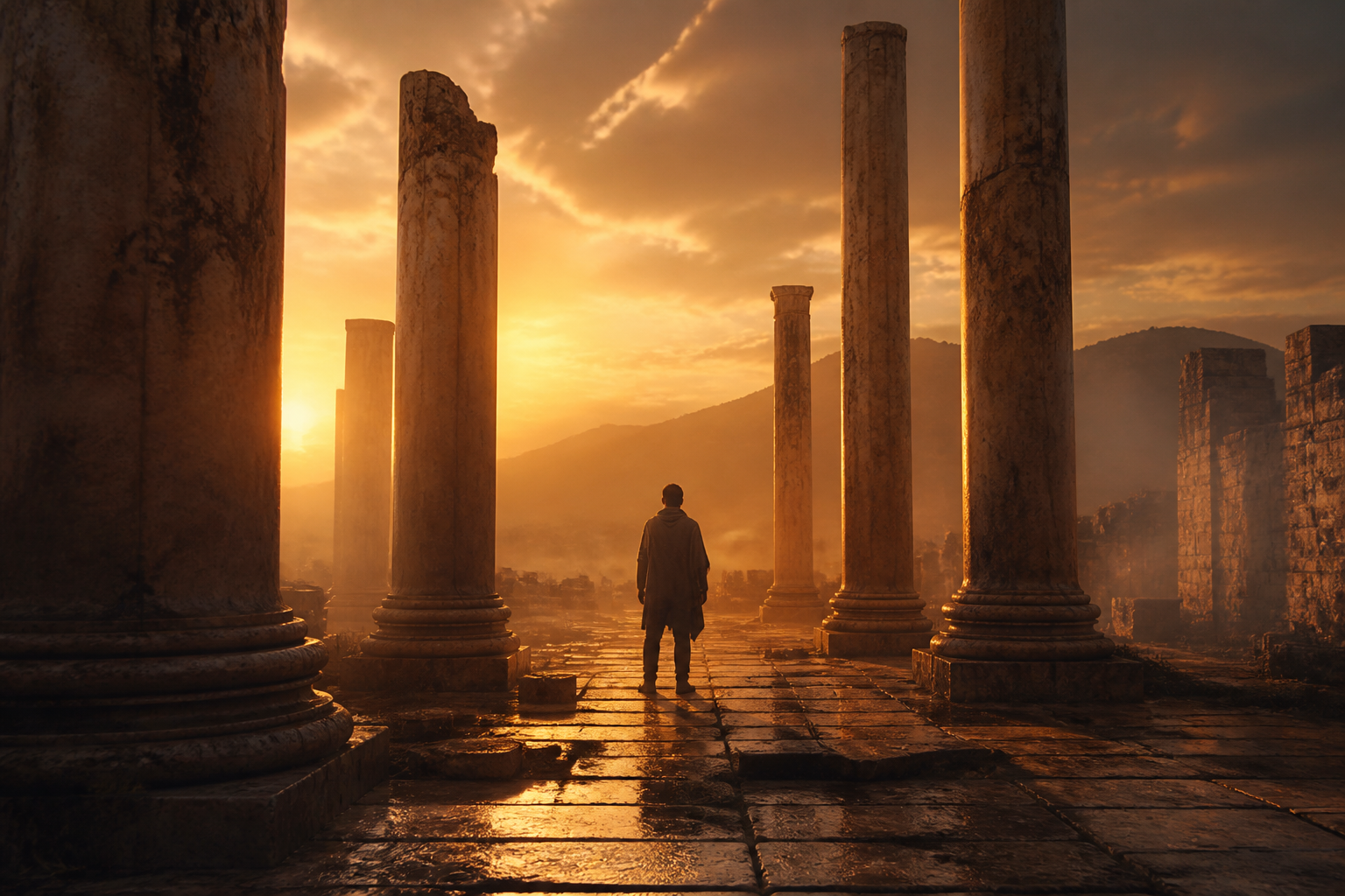 Cover illustration for the article The Unseen Architecture: Building Your Inner Sanctuary