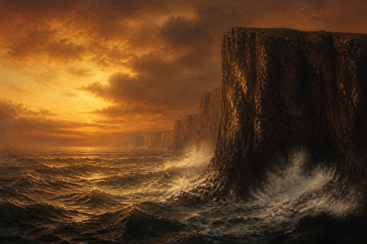 Cover illustration for the article The Shore That Does Not Flinch